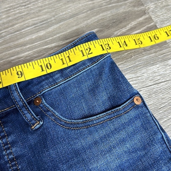 Madewell Women’s Curvy High Rise Skinny Jeans Blue Sz 26 Tall - Picture 7 of 11